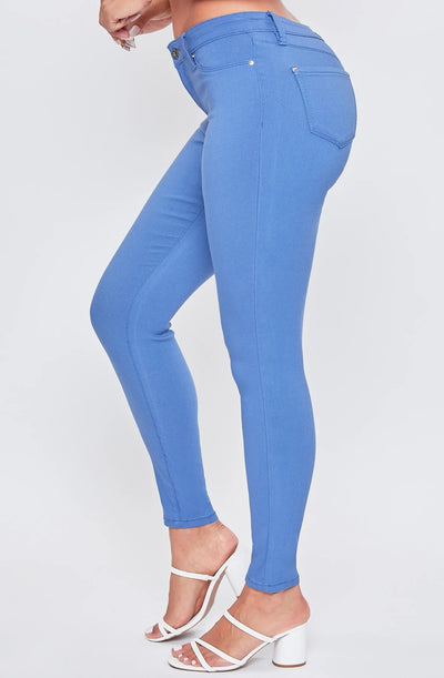 Hyperstretch Mid-Rise Skinny