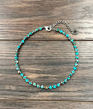 Navajo Heart Gemstone Necklace