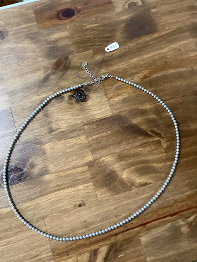 25 Inch Necklace 4mm Silver Plated