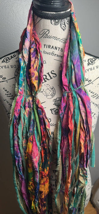 Fringe Scarf - Wanderlust Tie-Dye