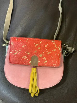 Bright Colored Tasseled Saddle