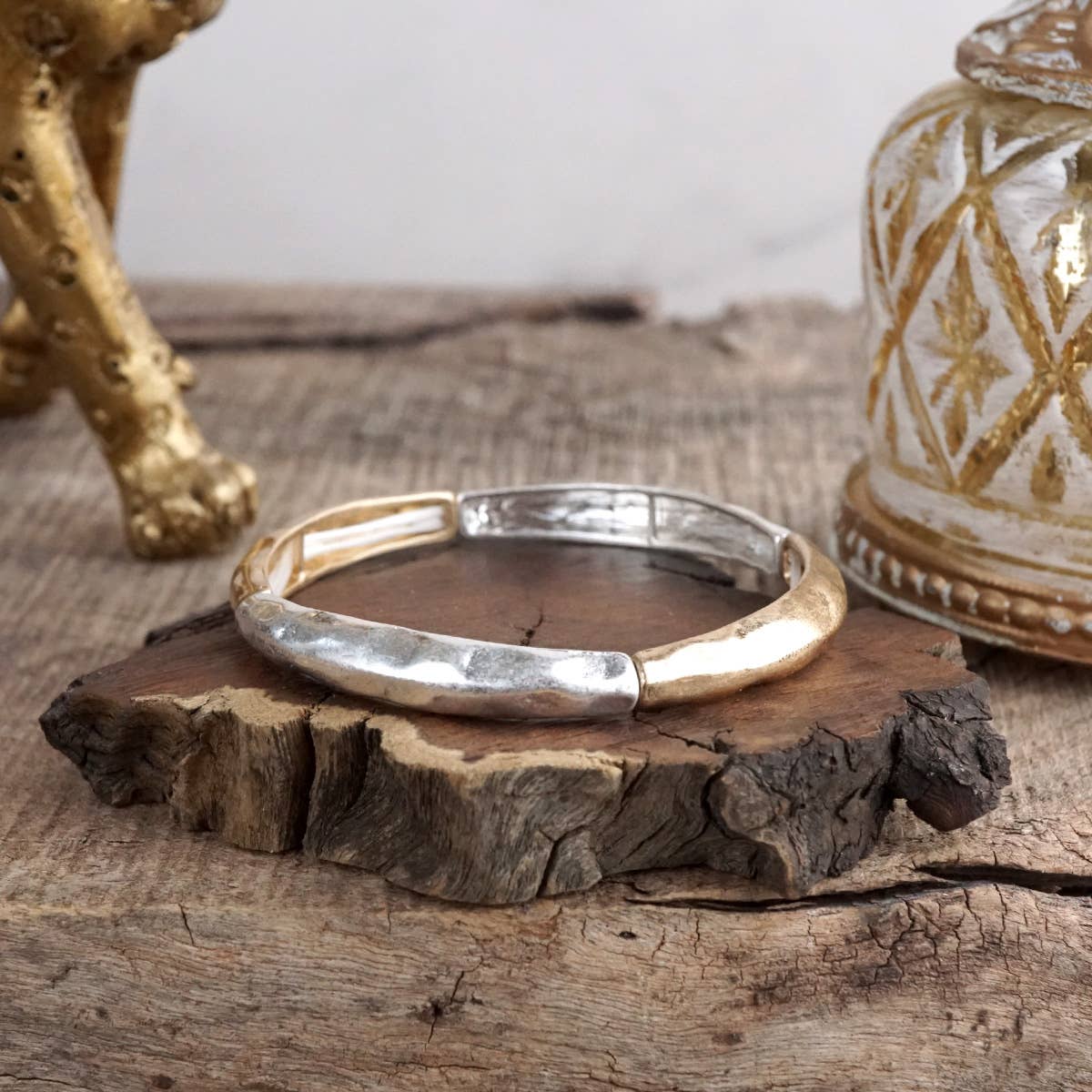 Boho Stretchy Minimalist Bangle