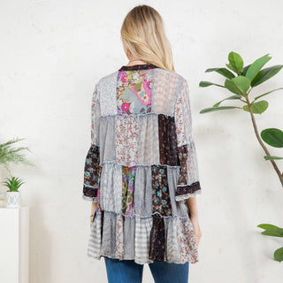 Chic Patchwork Top