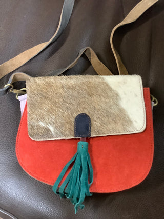 Bright Colored Tasseled Saddle