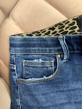 Tummy Control Wide Leg Jeans