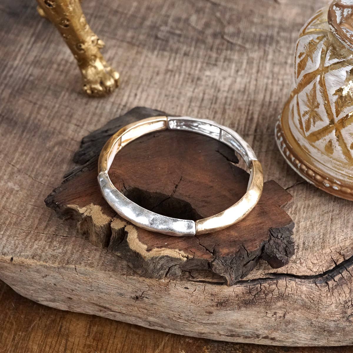 Boho Stretchy Minimalist Bangle
