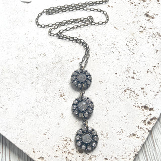 Triple Floral Necklace