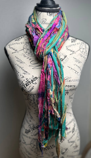 Fringe Scarf - Wanderlust Tie-Dye