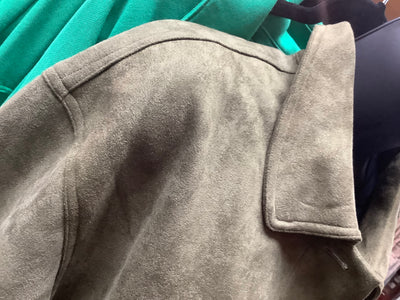 Olive Suede Jacket