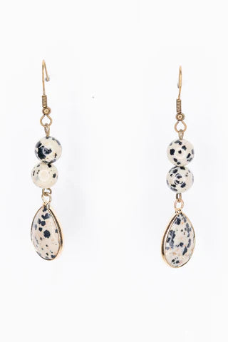 Dalmation Earrings