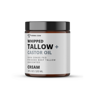 Whipped Tallow + Castor Oil, Cream for Face and Body