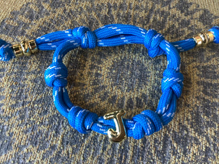 Initial Bubble Letter Knot Bracelet