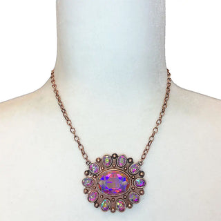 Concho Copper Necklace