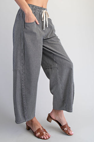 Striped Relaxed Fit Pants