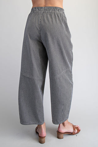 Striped Relaxed Fit Pants