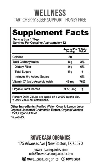 TART CHERRY SLEEP SUPPORT | 16 Oz: Regular