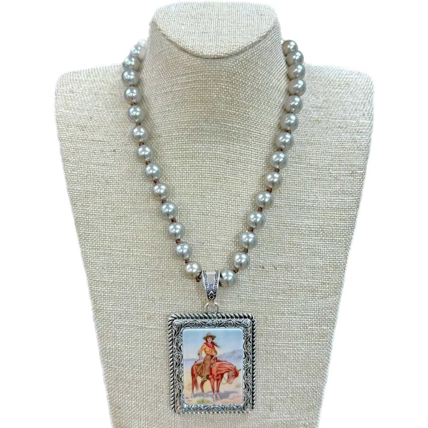Vintage Cowgirl Necklace