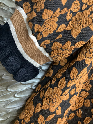 Textured Rose Knit Blouse