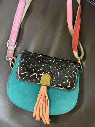 Bright Colored Tasseled Saddle