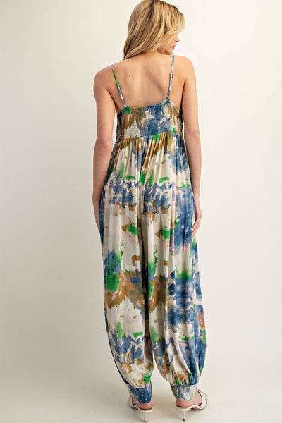 Tie Dye Jumpsuit