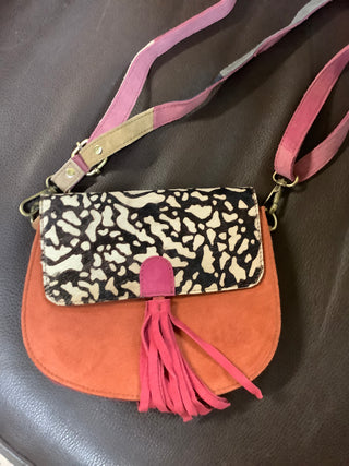 Bright Colored Tasseled Saddle