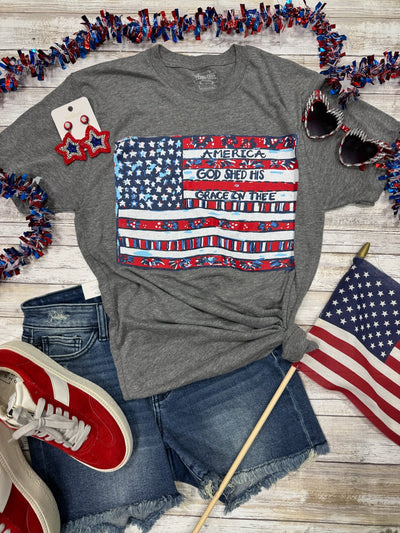 American Flag Tee
