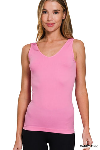 Tank Top U or V Seamless two-way