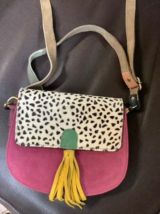 Bright Colored Tasseled Saddle