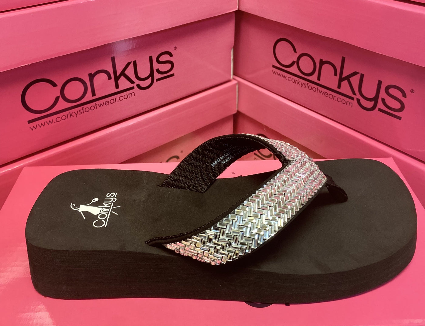 Donna Flip Flop Corkys (size 10)