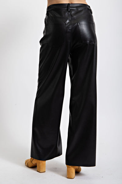 Faux Leather Pants