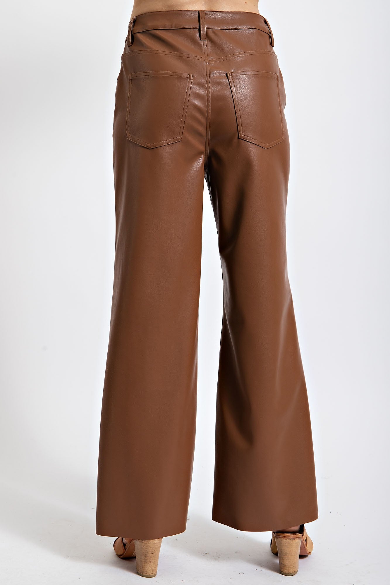 Faux Leather Pants