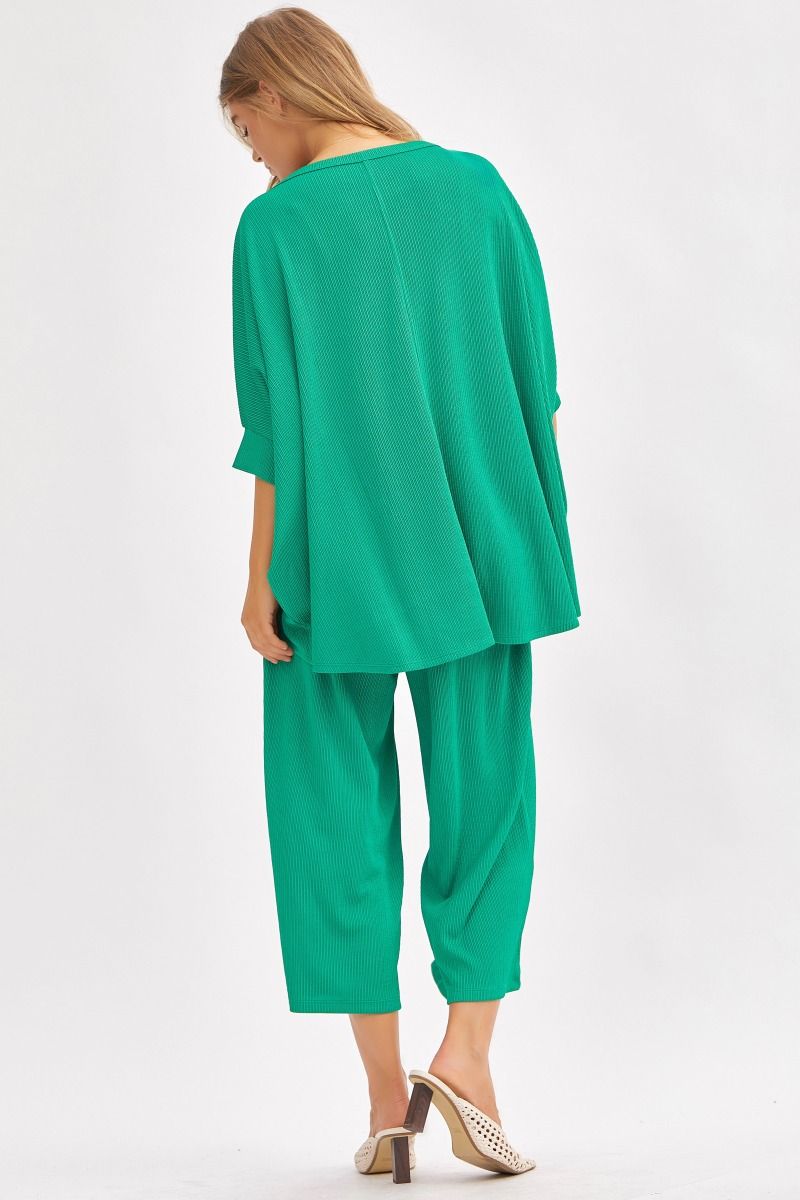Kelly Green Travel Set
