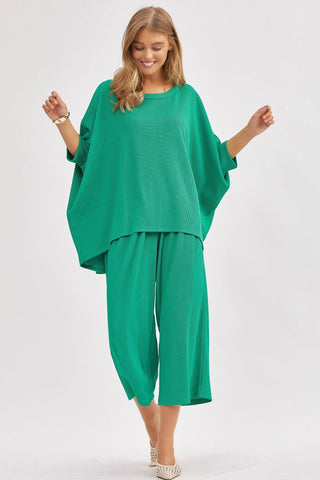 Kelly Green Travel Set