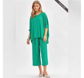 Kelly Green Travel Set