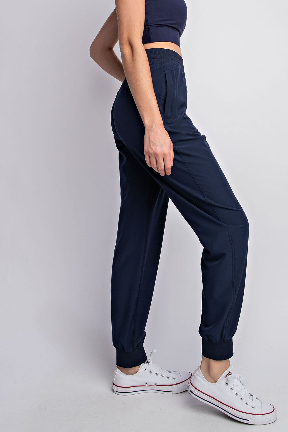 Mid-Rise Jogger Pants