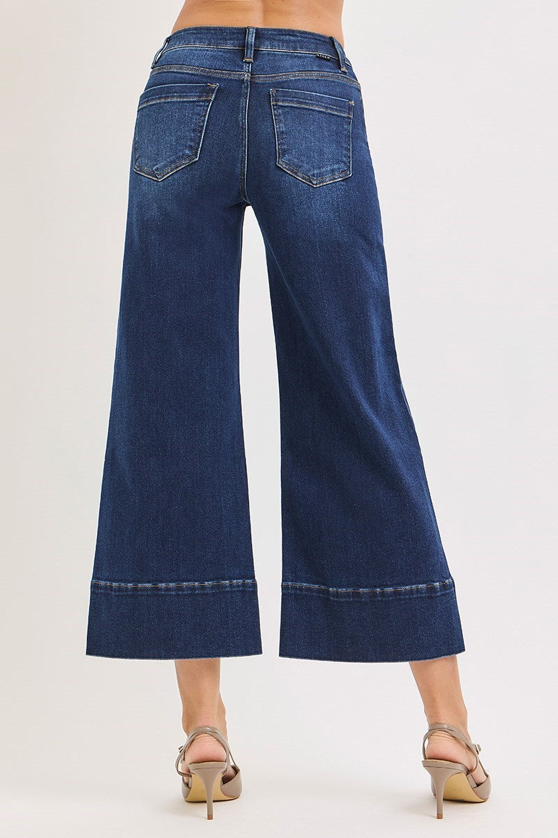 Tummy Control Pintuck Jeans