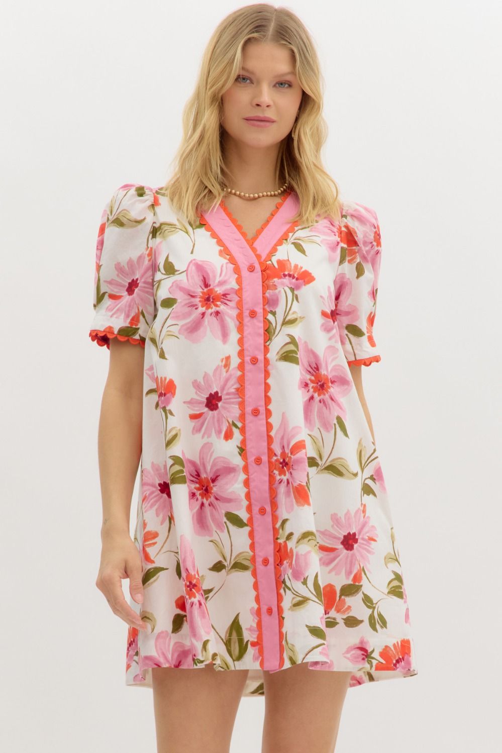 Mini Floral Dress