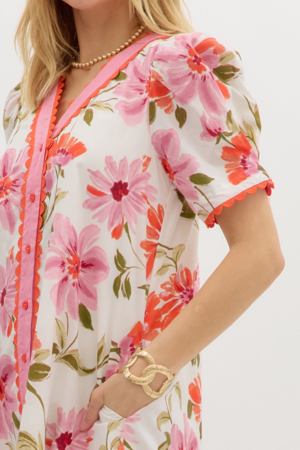 Mini Floral Dress