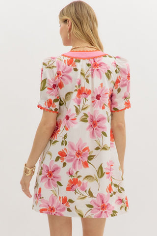 Mini Floral Dress