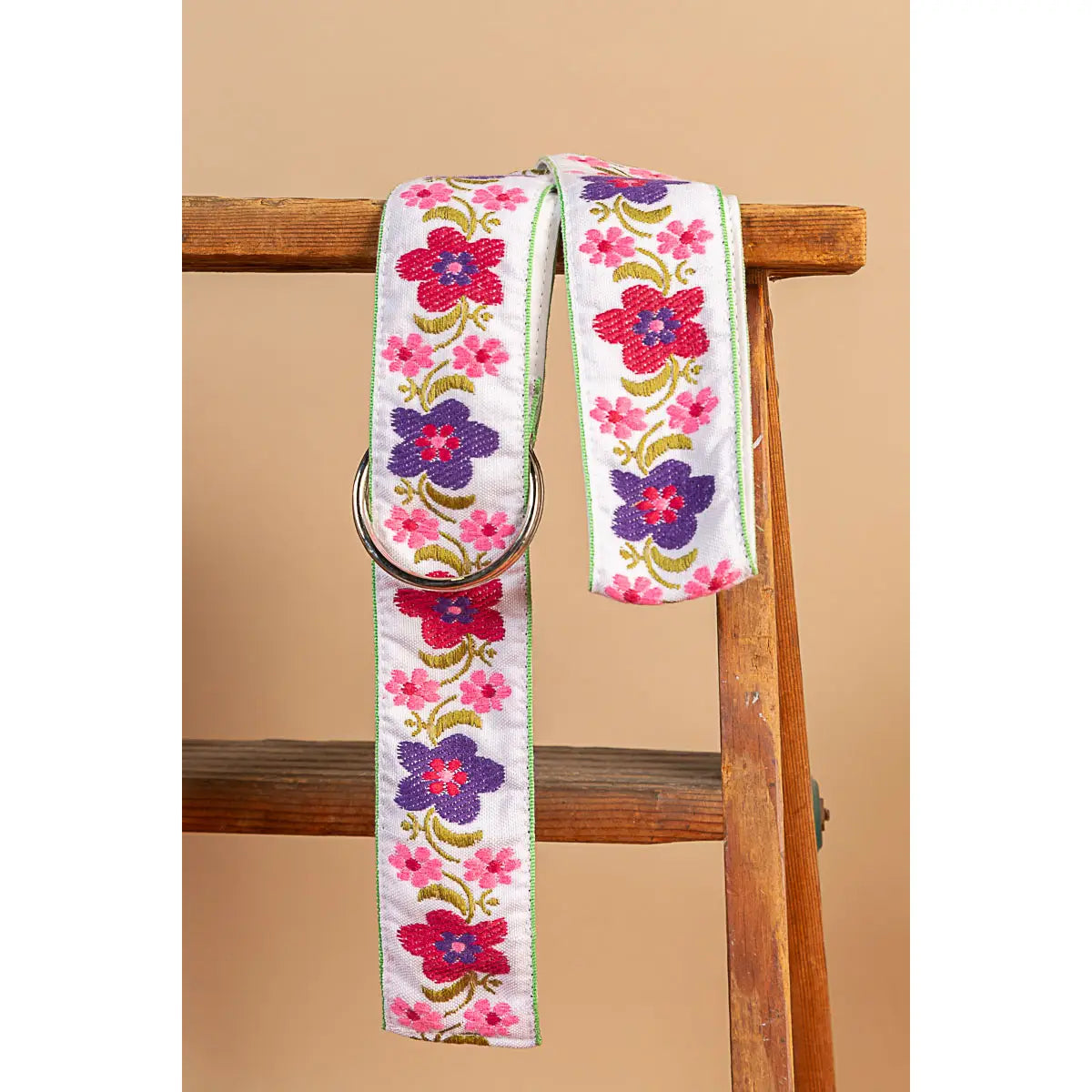 Floral Cloth Belt