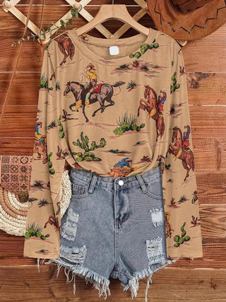 Cowboy Rodeo Long Sleeve