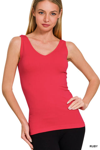 Tank Top U or V Seamless two-way