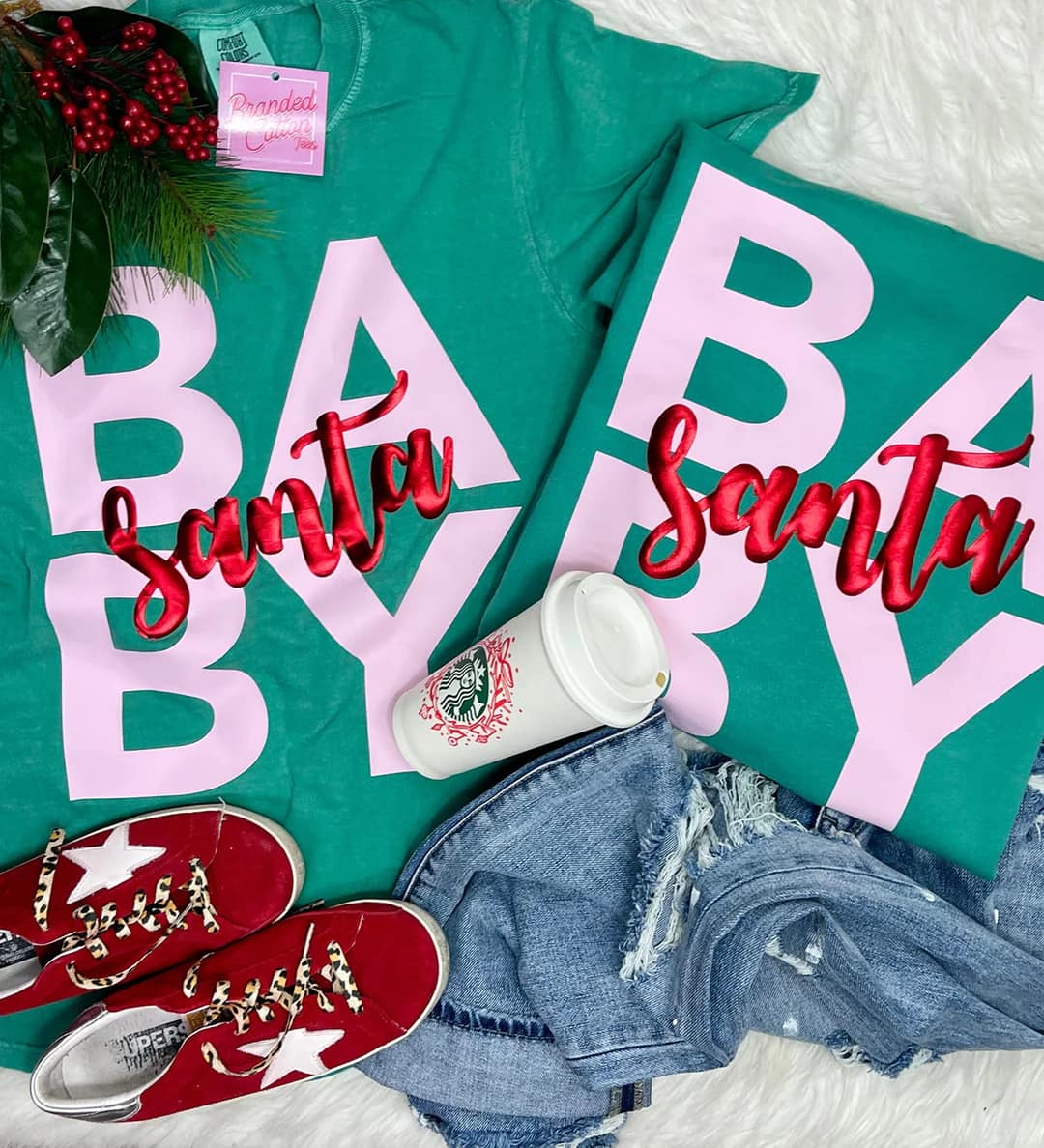 Santa Baby Sweatshirt (Size 2X)