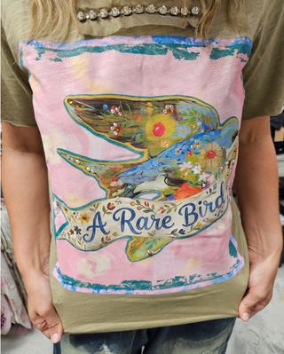 A Rare Birdie Tattered Tee