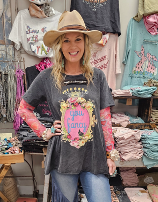 You Fancy Tattered Tee