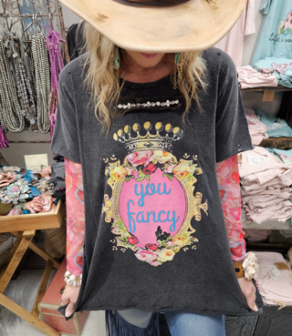 You Fancy Tattered Tee
