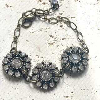 Triple Floral Bracelet