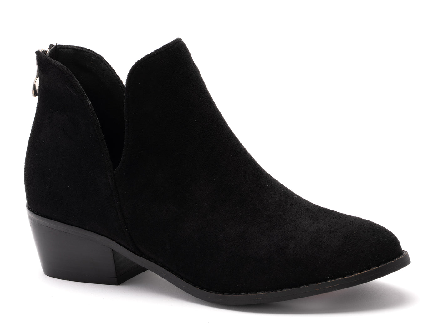 Vanish - Black Suede Boots Corkys