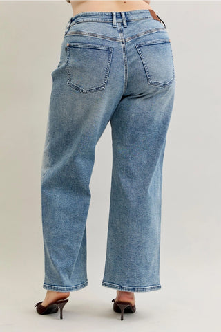 Judy Blue HW Wilhemina Light Vintage Wash - Plus