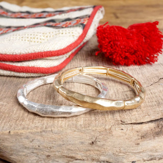 Boho Stretchy Minimalist Bangle